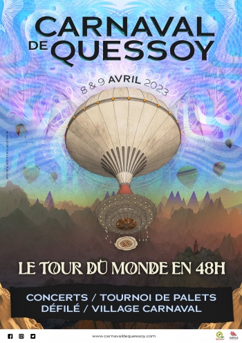 Carnaval de Quessoy 2023  | 8 et 9 avril 2023 | Le Tour du Monde en 48H