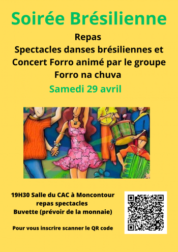 SOIREE BRESILIENNE A LA SAUCE BRETONNE