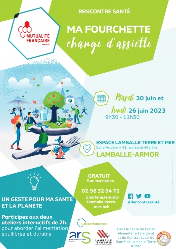 Rencontre santé : "Ma fourchette change d'assiette"