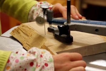 Atelier figurine en bois