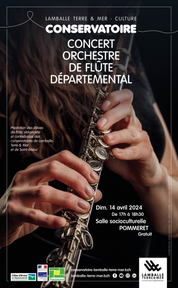 Concert orchestre de flûte départemental