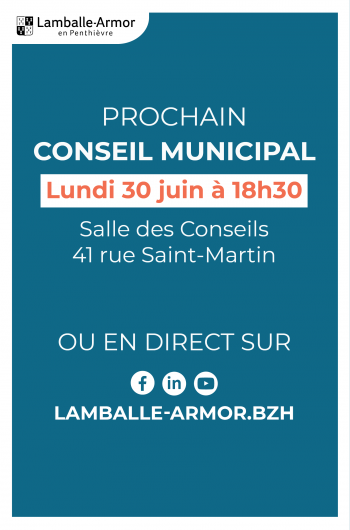 Conseil municipal du lundi 30 juin 2025