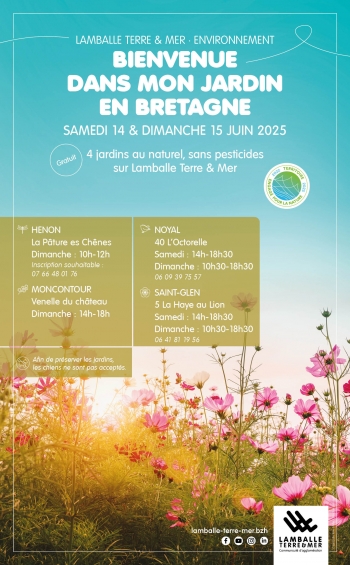 Bienvenue dans mon jardin en Bretagne